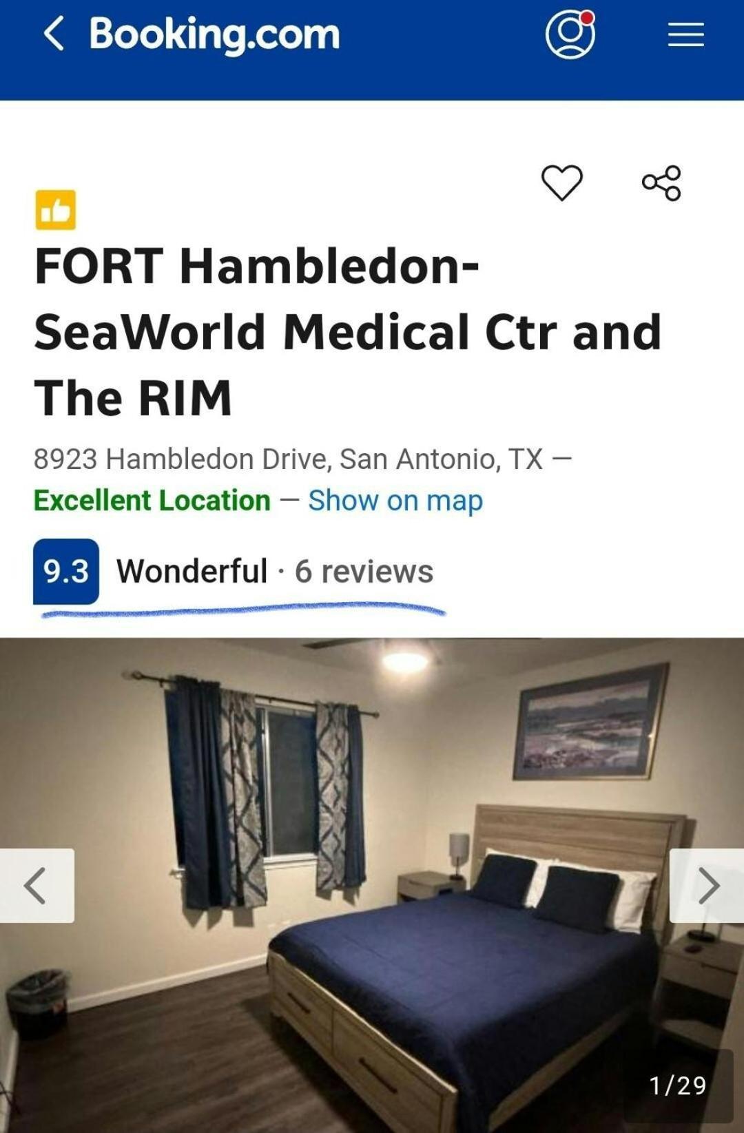 Fort Hambledon: Seaworld Medical Ctr And The Rim San Antonio Eksteriør billede